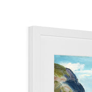 The Harbor, Monhegan Coast, Maine Framed & Mounted Print