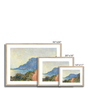 La Corniche near Monaco Framed & Mounted Print