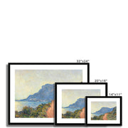 La Corniche near Monaco Framed & Mounted Print