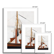 Masts Framed & Mounted Print