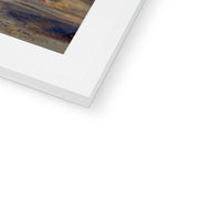 Landscape of the Moon's First Quarter Framed & Mounted Print