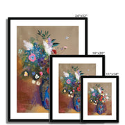 Bouquet of Flowers Framed & Mounted Print