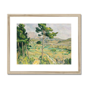 Mont Sainte-Victoire and the Viaduct of the Arc River Valley Framed & Mounted Print