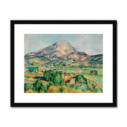 Mont Sainte-Victoire (La Montagne Sainte-Victoire Framed & Mounted Print