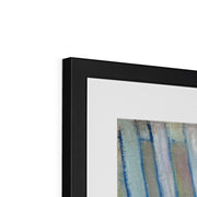 Fruit Dish on a Garden Chair Framed & Mounted Print