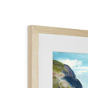 The Harbor, Monhegan Coast, Maine Framed & Mounted Print