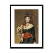 Miss Beatrice Townsend Framed & Mounted Print