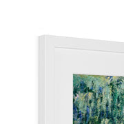 Water Lilies and Japanese Bridge Framed & Mounted Print