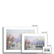 Notre Dame de la Garde (La Bonne–Mère), Marseilles Framed & Mounted Print