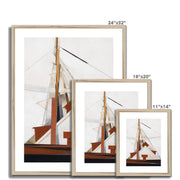 Masts Framed & Mounted Print