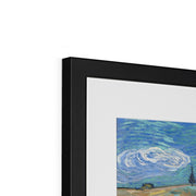 Landscape at Saint-Rémy Framed & Mounted Print