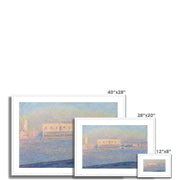 The Doge's Palace Seen from San Giorgio Maggiore Framed & Mounted Print