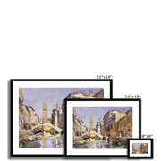 Venetian Canal Framed & Mounted Print