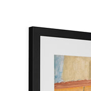 Cypresses and Houses at Cagnes (Cyprès et maisons à Cagnes) Framed & Mounted Print