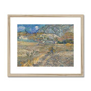 Landscape at Saint-Rémy Framed & Mounted Print