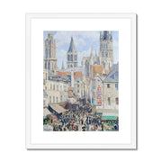 Grocery Street, Rouen Framed & Mounted Print