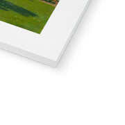 Lady in the garden Framed & Mounted Print
