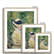 Madame Manet (Suzanne Leenhoff) at Bellevue Framed & Mounted Print