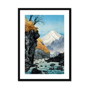 Foot of Mount Ashitaka Framed & Mounted Print