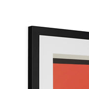 Composition Framed & Mounted Print