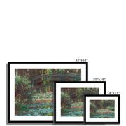 Water Lily Pond Framed & Mounted Print
