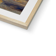 Landscape of the Moon's First Quarter Framed & Mounted Print