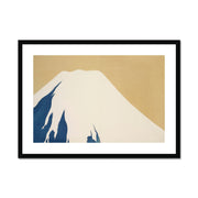 Mount Fuji from Momoyogusa - Flowers of a Hundred Generations Framed & Mounted Print