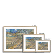 Landscape at Saint-Rémy Framed & Mounted Print