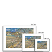 Landscape at Saint-Rémy Framed & Mounted Print