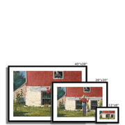 In the Garden Framed & Mounted Print