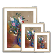 Bouquet of Flowers Framed & Mounted Print