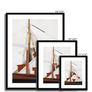 Masts Framed & Mounted Print