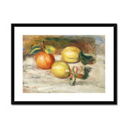 Lemons and Orange (Citrons et orange) Framed & Mounted Print