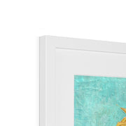 Vase with Twelve Sunflowers Framed & Mounted Print