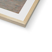 Waterloo Bridge, Gray Day Framed & Mounted Print