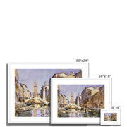 Venetian Canal Framed & Mounted Print