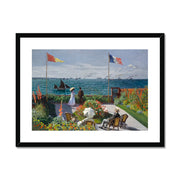 Garden at Sainte-Adresse Framed & Mounted Print