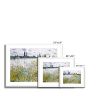 Île aux Fleurs near Vétheuil Framed & Mounted Print