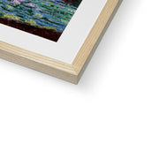 Water Lilies and Japanese Bridge Framed & Mounted Print
