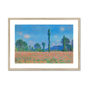 Poppy Field, Giverny  Framed & Mounted Print