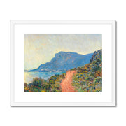 La Corniche near Monaco Framed & Mounted Print