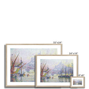 Notre Dame de la Garde (La Bonne–Mère), Marseilles Framed & Mounted Print