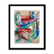 Landscape with Animals Framed & Mounted Print