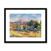 Montagne Sainte-Victoire (Paysage) Framed & Mounted Print