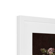 Still Life with Flowers and Fruit Framed & Mounted Print