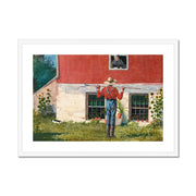 In the Garden Framed & Mounted Print