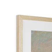 Waterloo Bridge, Gray Day Framed & Mounted Print
