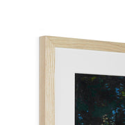 Lady in the garden Framed & Mounted Print