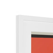Composition Framed & Mounted Print