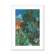 Doctor Gachet's Garden in Auvers Framed & Mounted Print